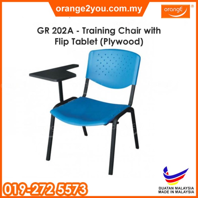 GR 202A - Student Chair with Table Top Flip Chair (Plywood)